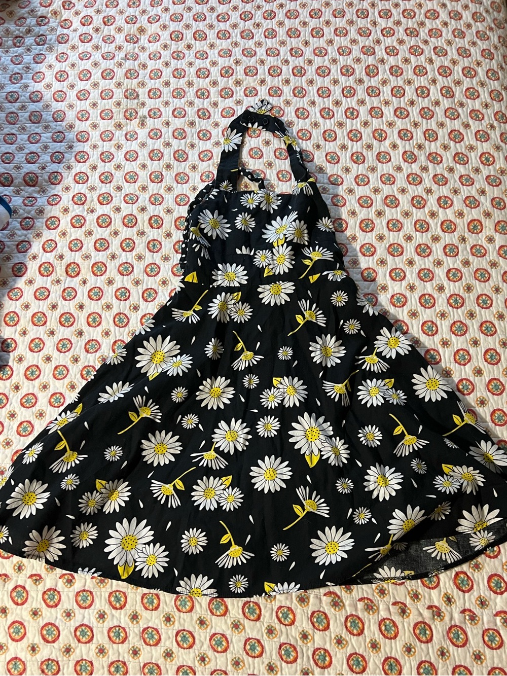 Vintage 90s Basic Editions Daisy Girl’s halter Dress size 6x